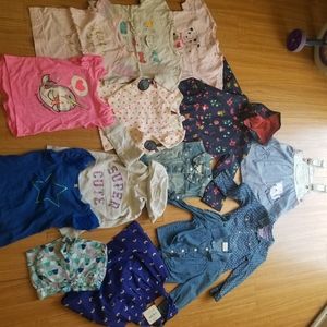 Toddler girl lot name brand